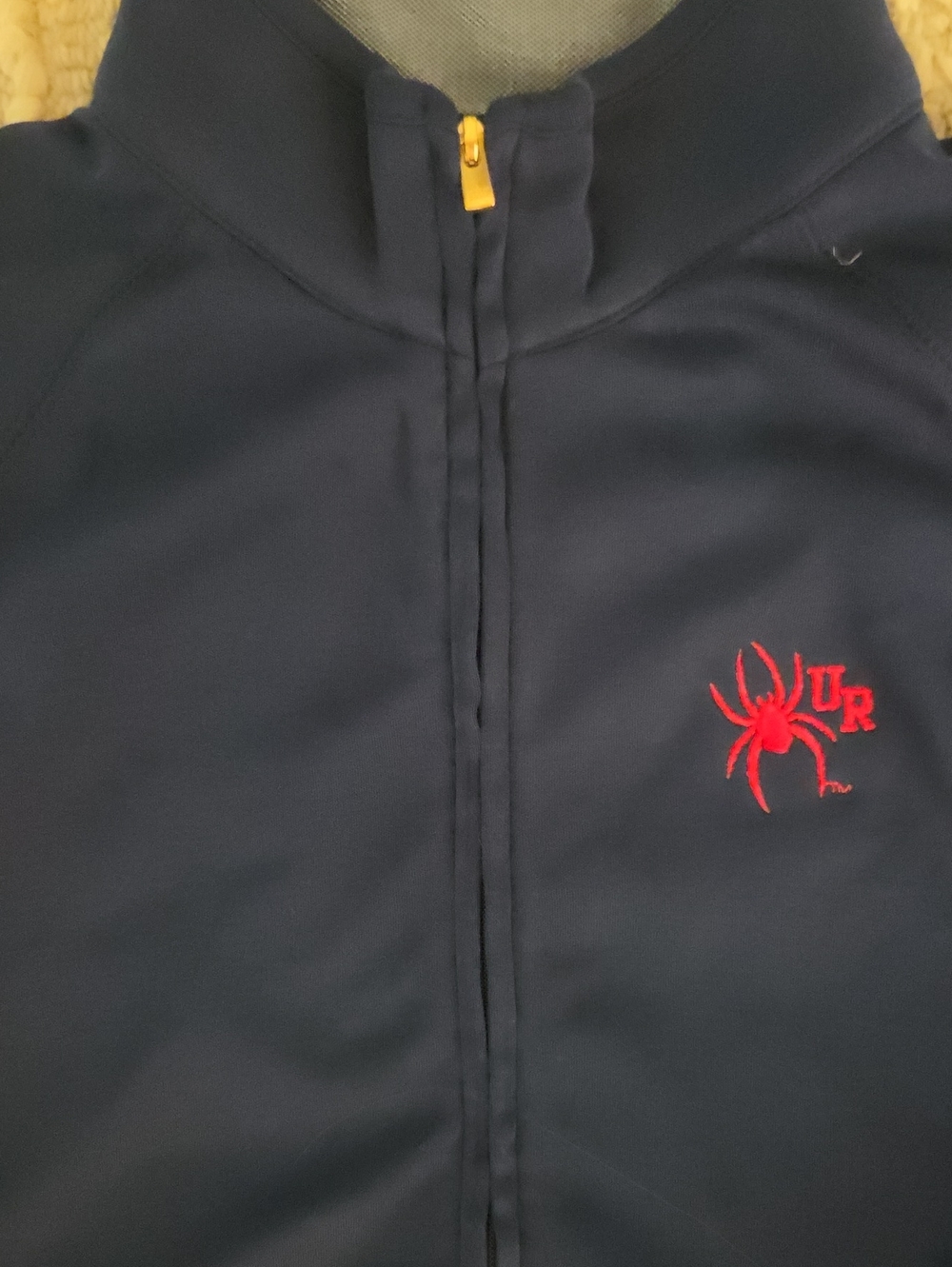 NWT Peter Millar Women's University of Richmond Spiders Full Zip Jacket Navy, M - Picture 6 of 6